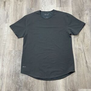 Bylt Shirt Mens Large Gray Drop Cut Lux Athletic Gym‎ Beyond Your Limit Training